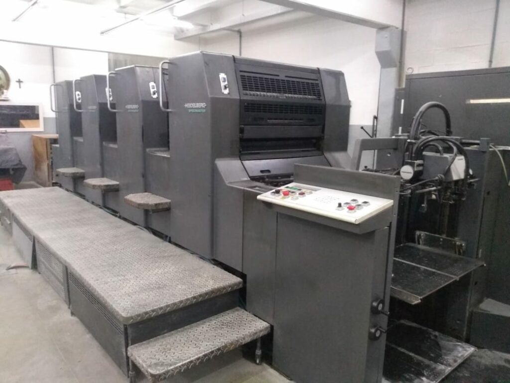 Impressora Offset Heidelberg Sm 74-4, Ano 1998 